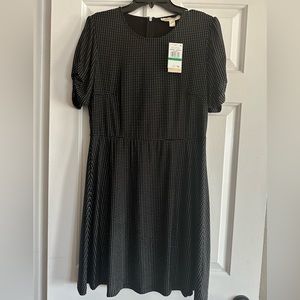 Michael Michael Kors Womens Metallic Dot-Print short Dress